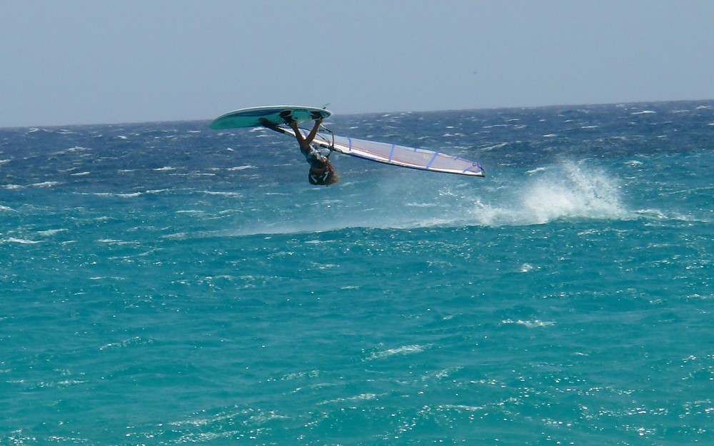 Fuerte Surfer Kopf über