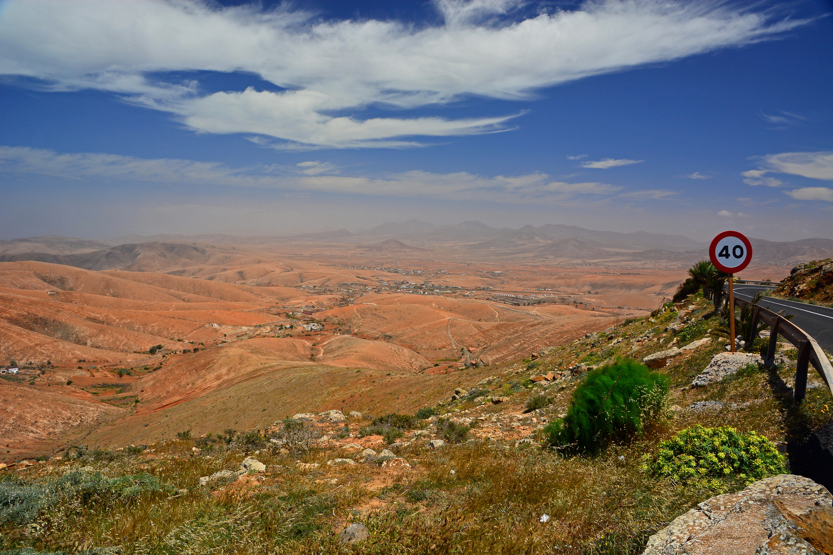 Fuerteventura Ausblick Valle Santa Ines