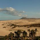 Fuerteventura, Blick auf einen Teil des Parque Natural de las Dunas de Corralejo