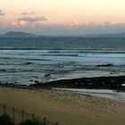 Fuerteventura: Blick auf Lanzarote am Abend