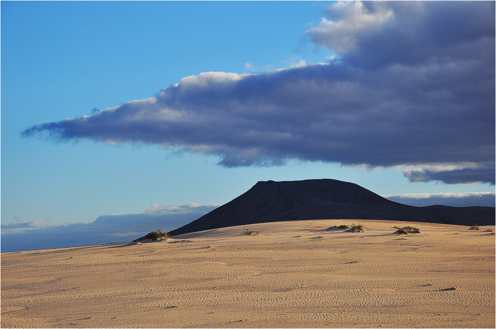 Fuerteventura, Dünenlandschaft bei Corralejo