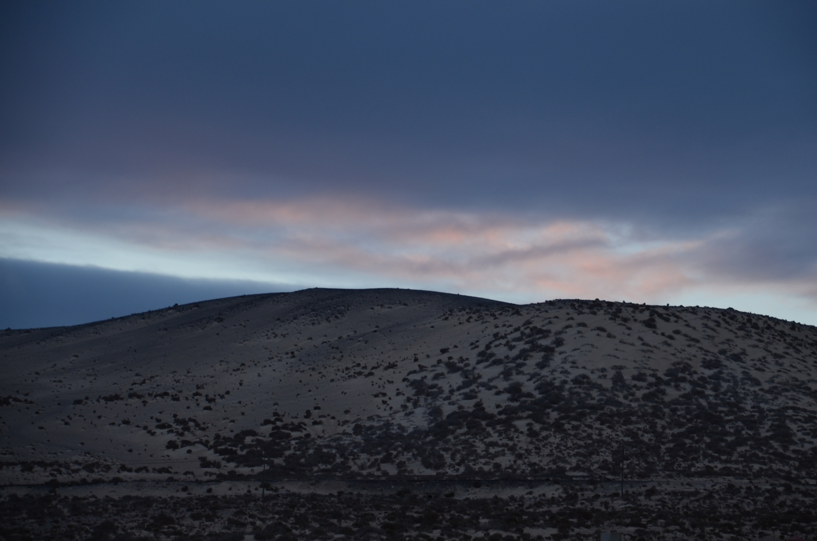 Fuerteventura - Himmel nach dem Sonnenuntergang an der Costa Calma (August 2014)