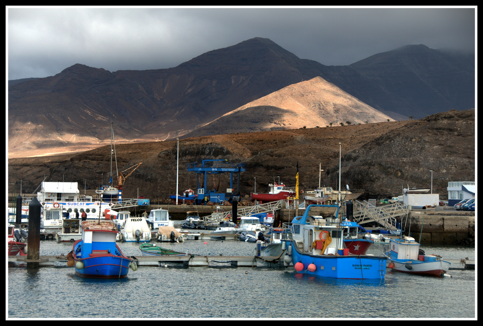 Fuerteventura - Im Hafen von Morro Jable