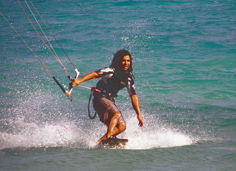 Fuerteventura - Kitesurfer