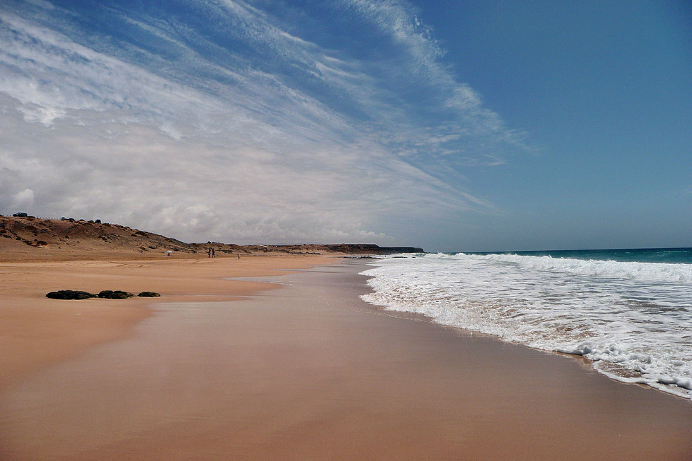 Fuerteventura; Strände in El Cotillo an der Westküste der Insel