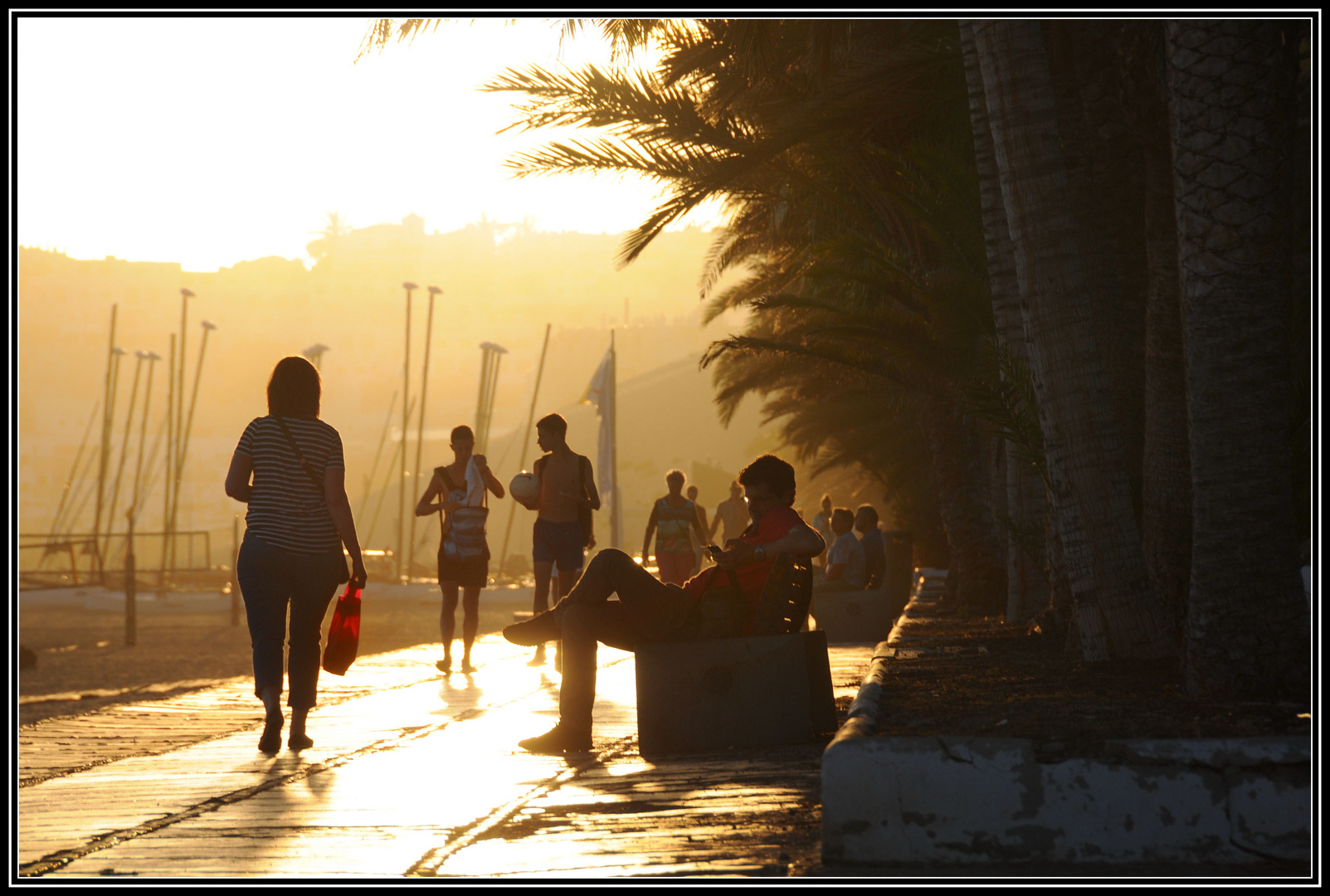 Fuerteventura - Strandpromenade von Morro Jable