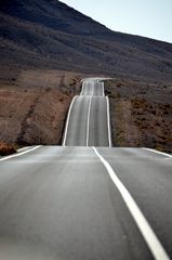 Fuerteventura - Straße zum Meer