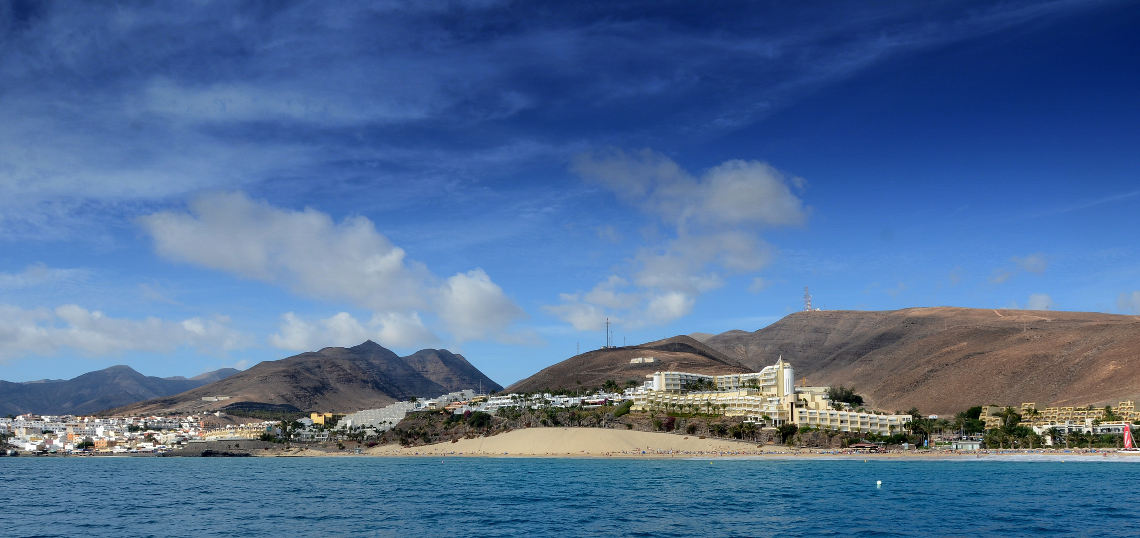 Fuerteventura von der Yacht aus