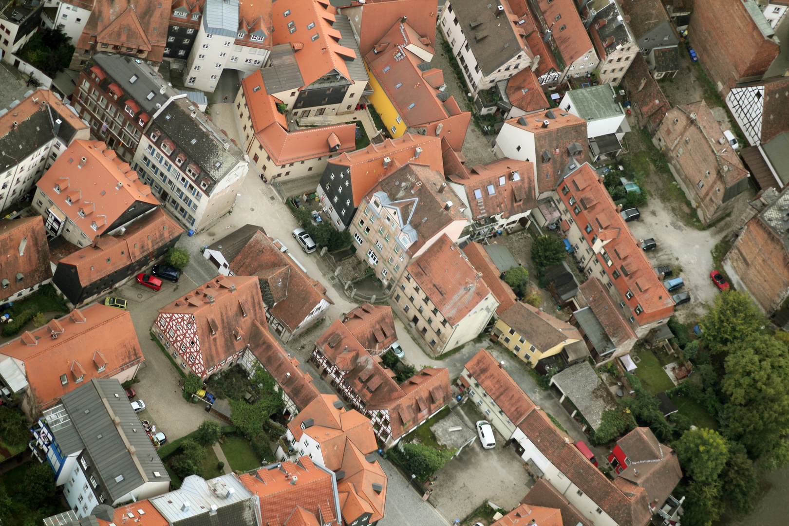 Fürth - Blick auf die Altstadt Rednitzhof