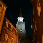 Fürther Michaelskirche von der Gustavstraße aus fotografiert