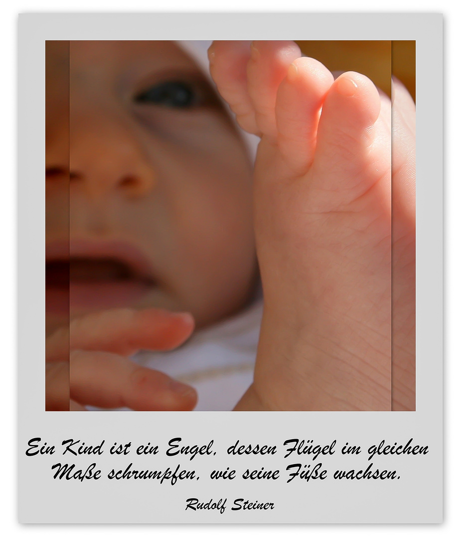 Füße Foto & Bild karten und kalender, spruchkarten, kinder Bilder auf