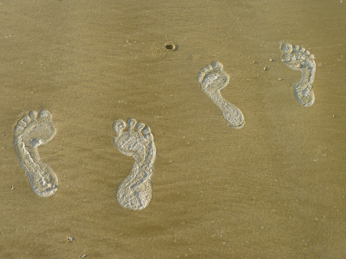 Füsse im Sand