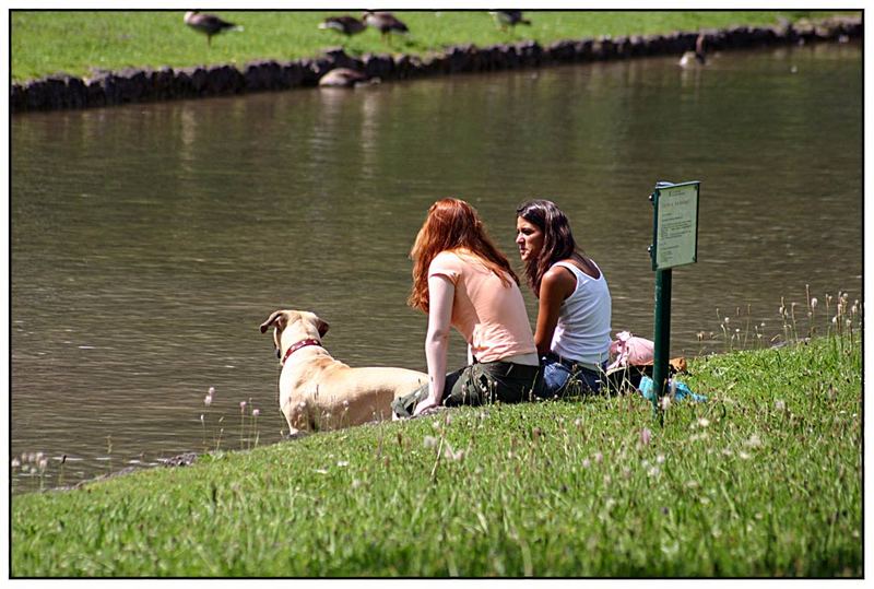 Füsse im Wasser