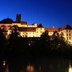 Füssen am Lech bei Nacht