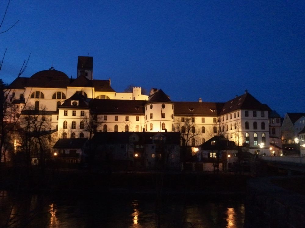 Füssen bei Nacht