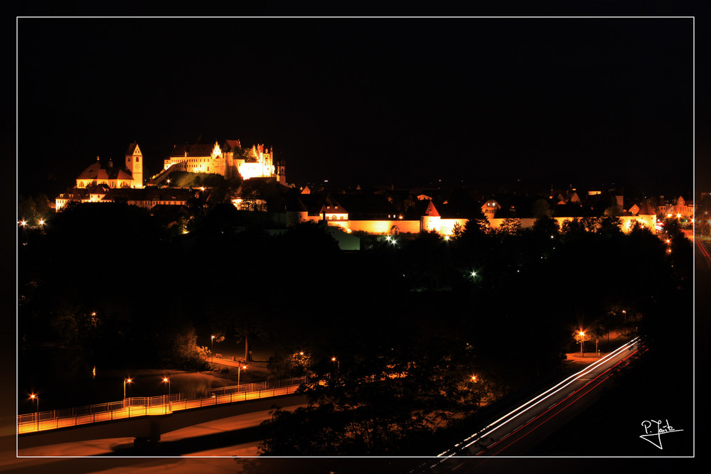 Füssen bei Nacht