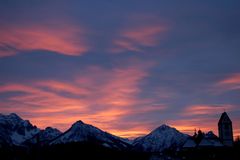 Füssen glüht