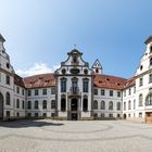 Füssen St Mang Panorama Innenhof