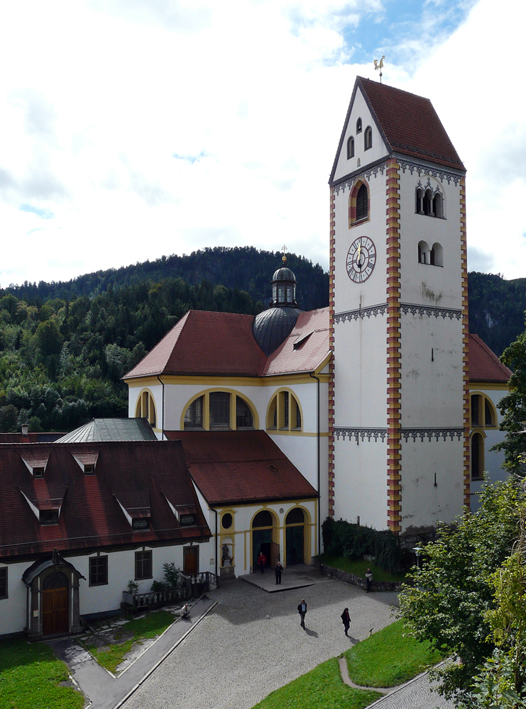 Füssen - Stadtkirche St. Mang