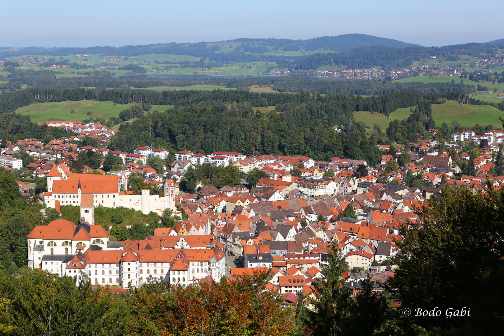 Füssen von oben