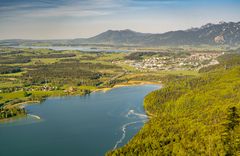 Füssen - Weissensee - Vier-Seen-Blick