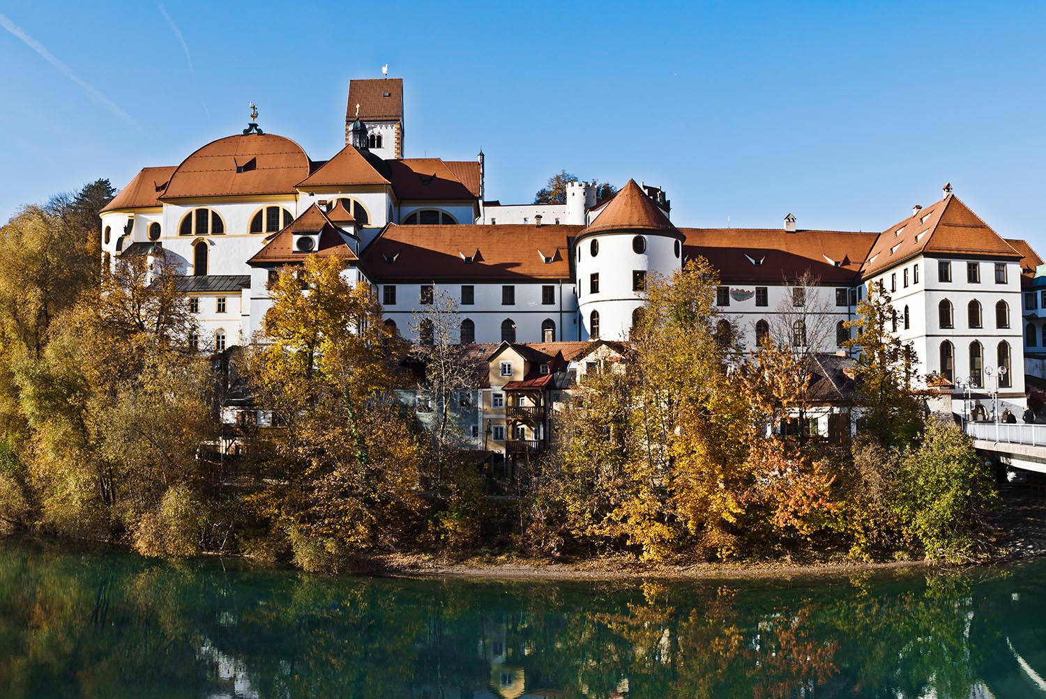 Füssener Schloß als Panorama