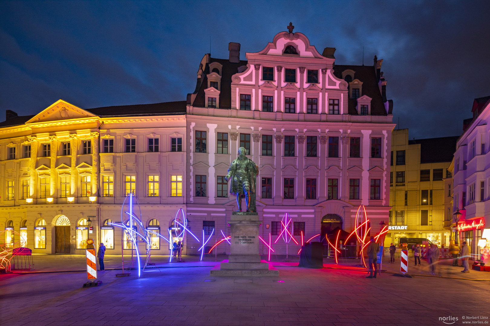 Fuggerplatz ganz bunt