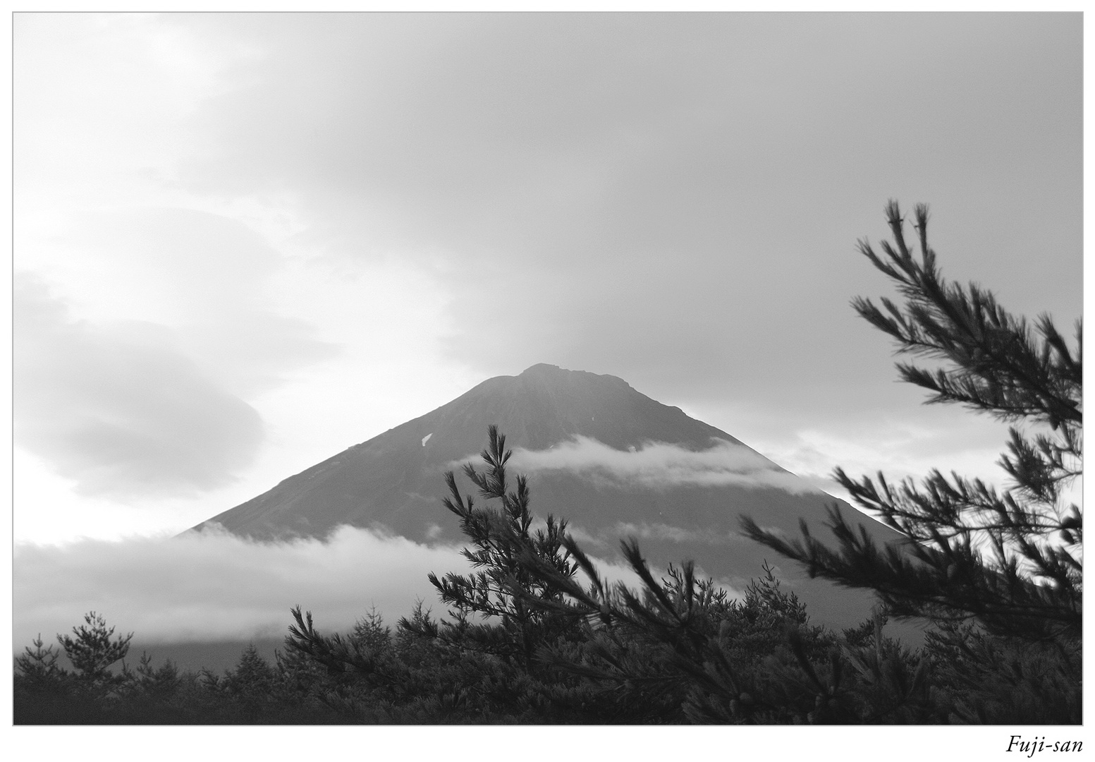 Fuji-san at dawn