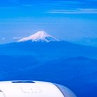 Fuji-San vom Flieger auf dem Rückflug