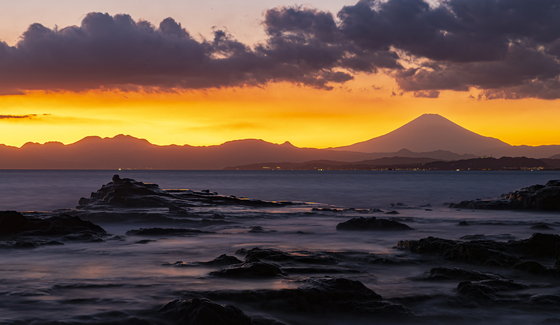Fujisan - Enoshima, Fujisawa, Präfektur Kanagawa, Japan