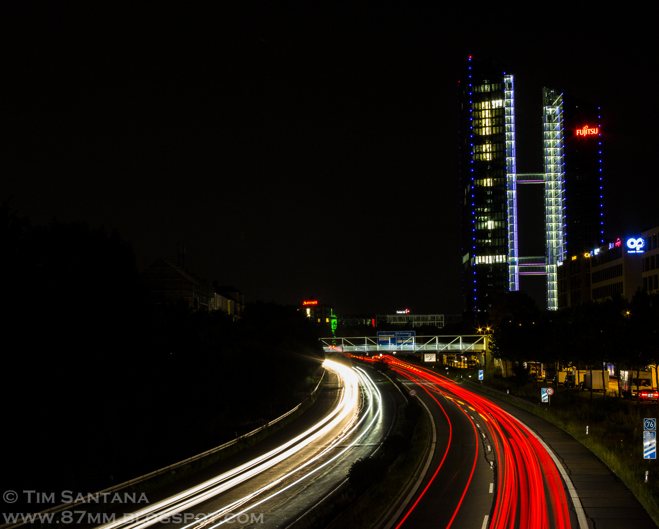 Fujitsu Tower @Night