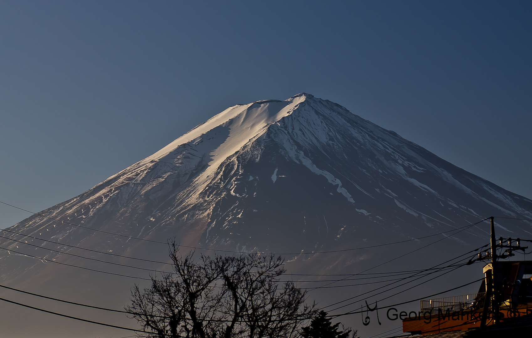 Fujiyama in Nahaufnahme