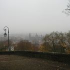 Fulda im herbstlichen Nebel