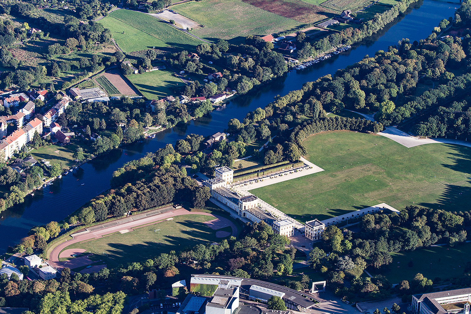 Fulda mit Orangerie