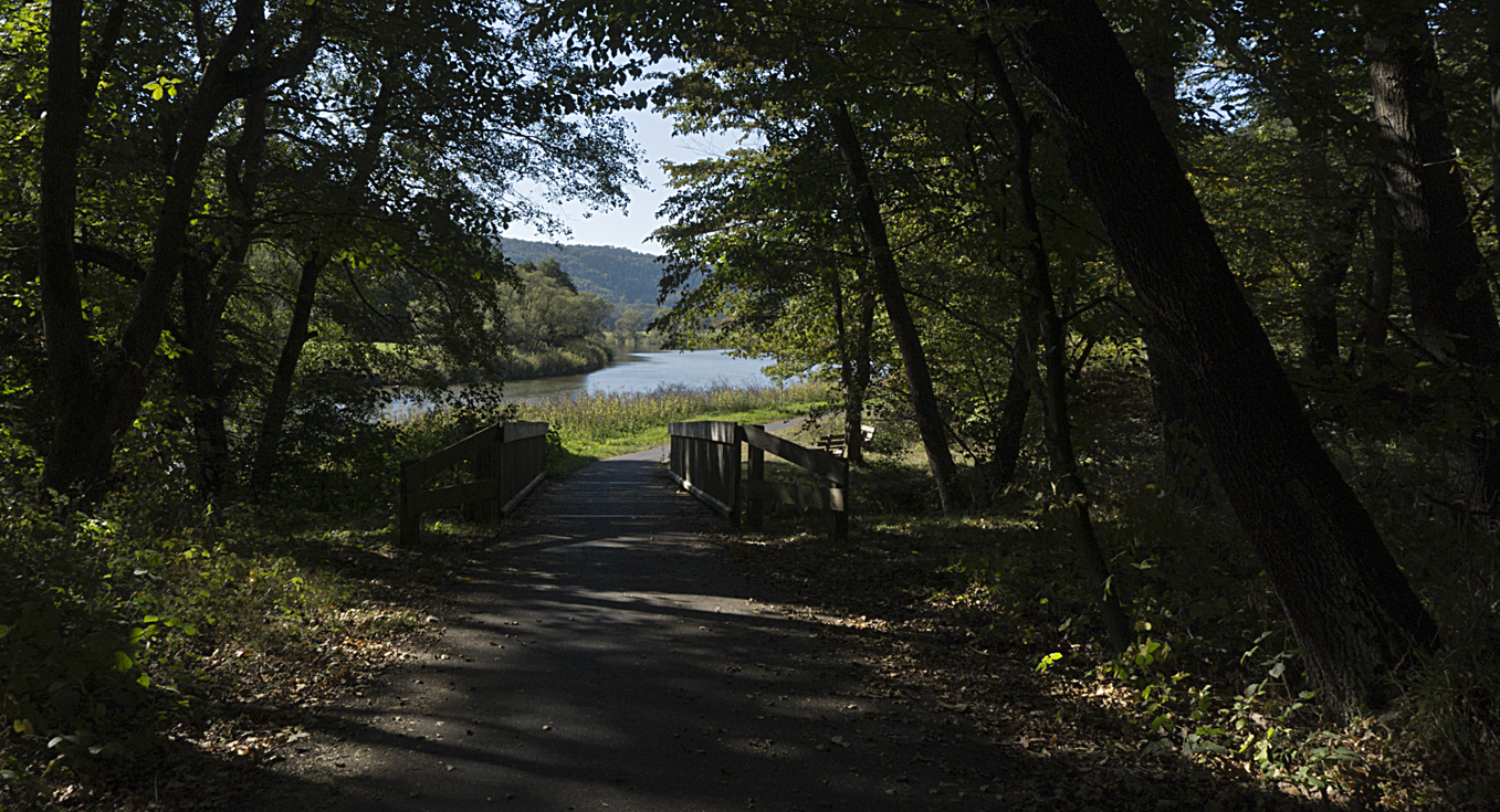 Fulda-Radweg bei Hann.Münden