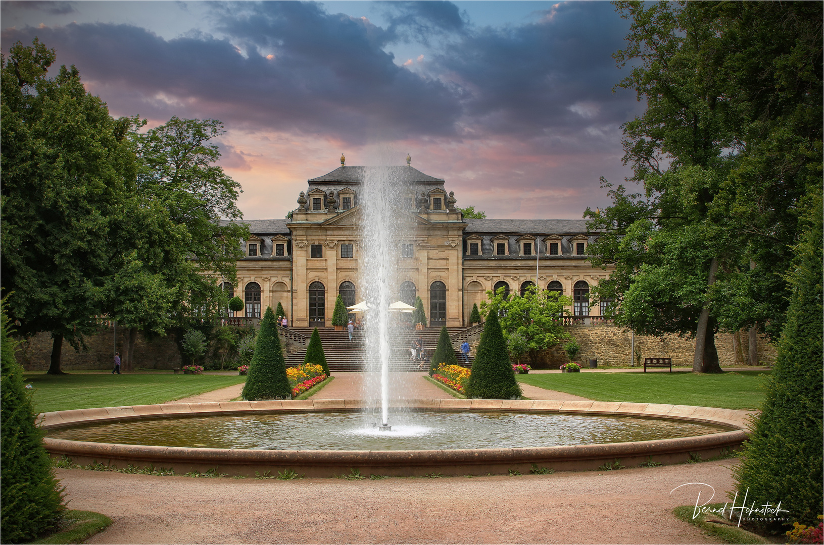 Fulda .... Schlossgarten mit Orangerie