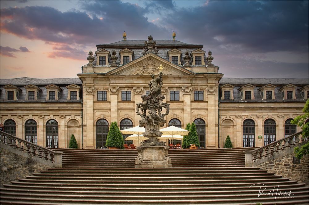  Fulda .... Schlossgarten mit Orangerie