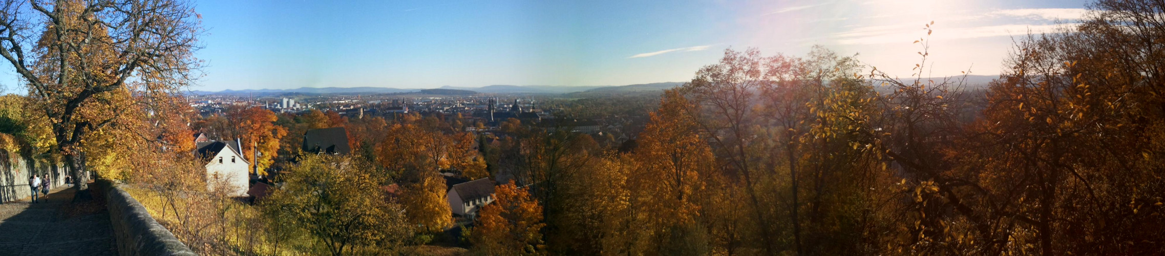 Fulda vom Frauenberg aus