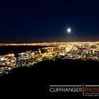 Full Moon above Cape Town