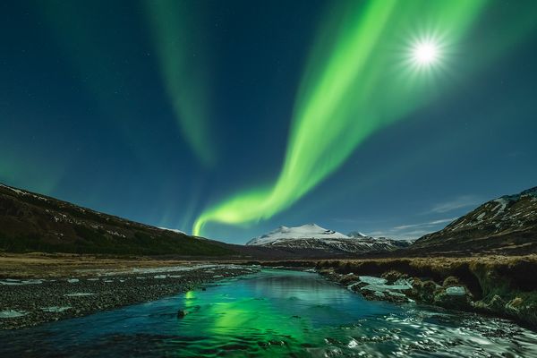 [ ... Full Moon Aurora ]