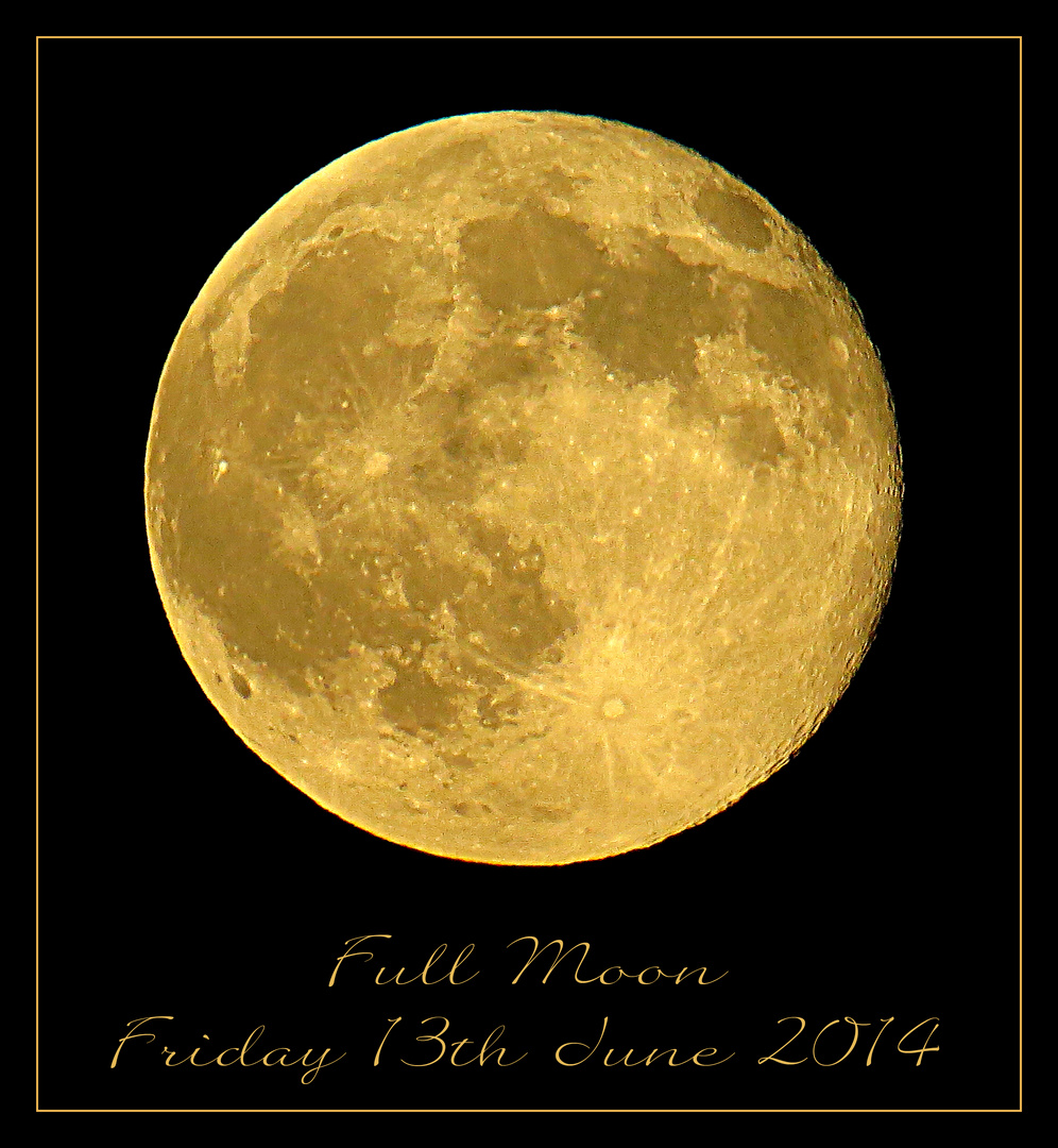 Full Moon Friday 13th 2014