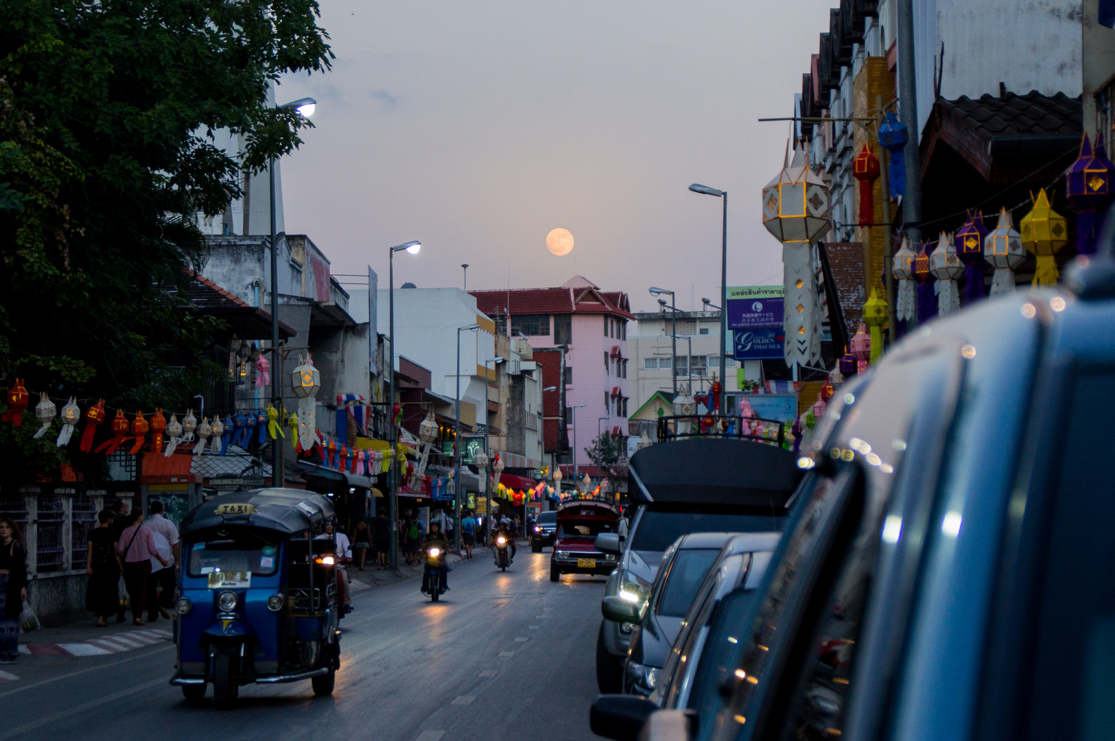 Full Moon in Chiang Mai