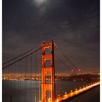 Full Moon over San Francisco