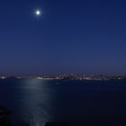 Full Moon over San Francisco Bay