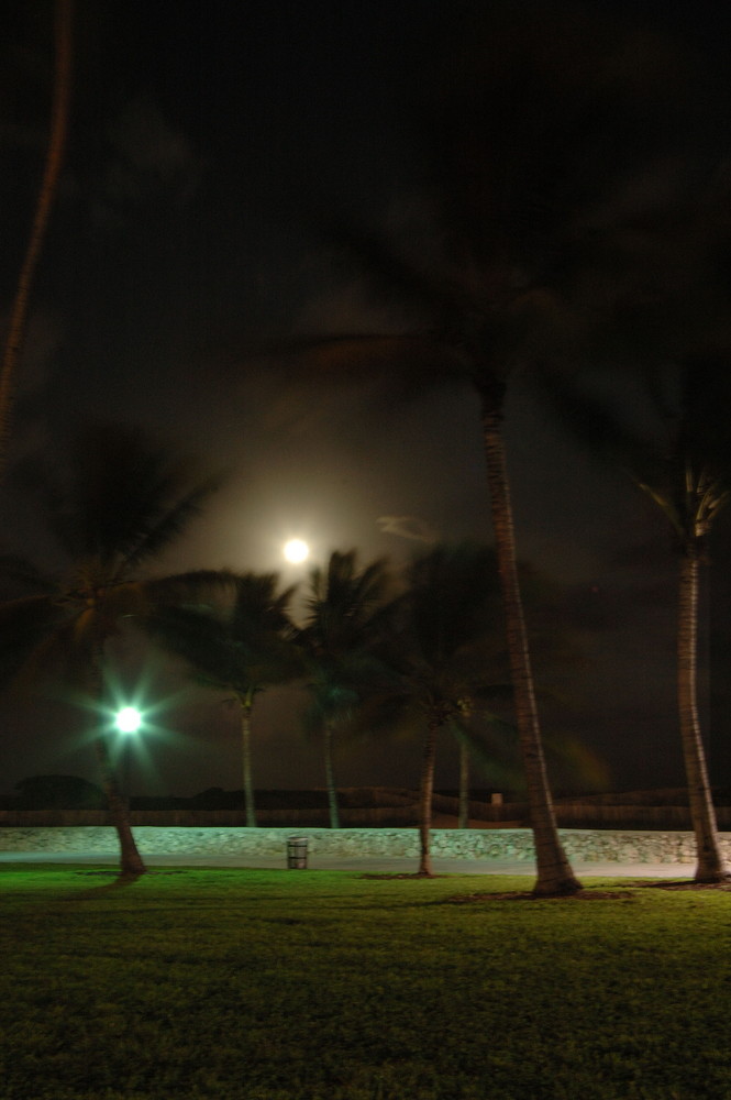 Full Moon over South Beach