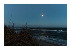 Full Moon over the Baltic Sea