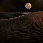 Full Moon over the Namib Desert