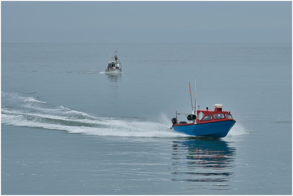 Full speed in den Hafen