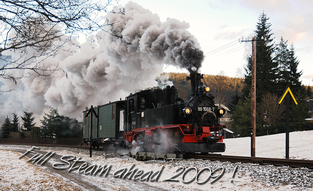 Full Steam Ahead 2009!