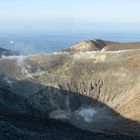 fumarole sul vulcano